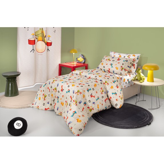 Σετ Παιδικά Σεντόνια Μονά 3 Τεμαχίων Guy Laroche Band...