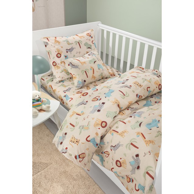 Σετ Σεντόνια Κούνιας Guy Laroche Bebe Jungle...