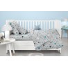 Σετ Σεντόνια Κούνιας Guy Laroche Bebe Starland Silver 115x170