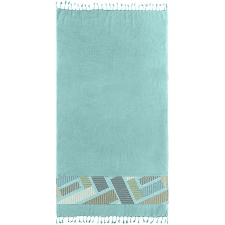 Πετσέτα Θαλάσσης Guy Laroche Pestemal 26 Aqua 90x170