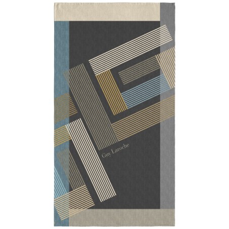 Πετσέτα Θαλάσσης Guy Laroche Velour Printed 2601-02 100x175