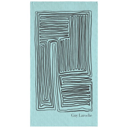 Πετσέτα Θαλάσσης Guy Laroche Velour Printed 2602-01 100x175
