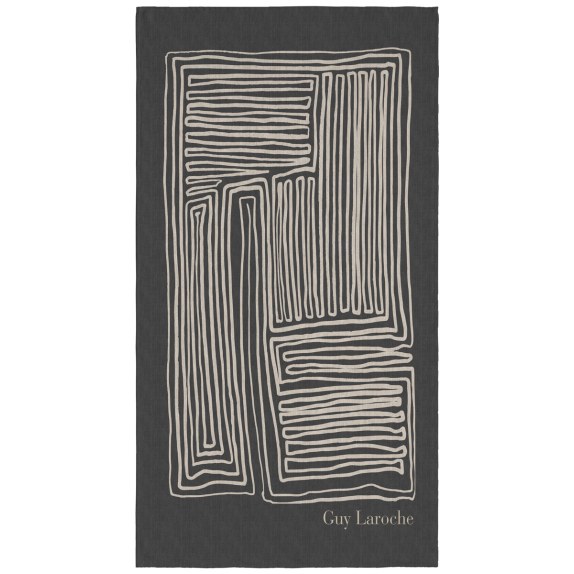 Πετσέτα Θαλάσσης Guy Laroche Velour Printed 2602-02 100x175