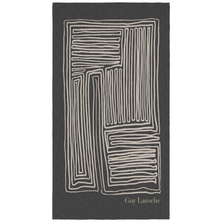 Πετσέτα Θαλάσσης Guy Laroche Velour Printed 2602-02 100x175