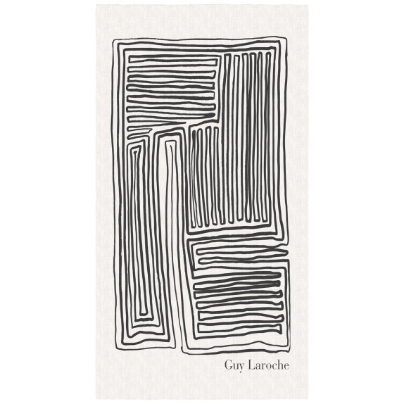 Πετσέτα Θαλάσσης Guy Laroche Velour Printed 2602-04 100x175