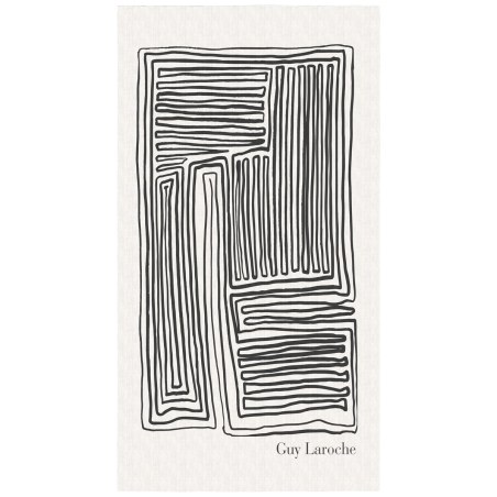 Πετσέτα Θαλάσσης Guy Laroche Velour Printed 2602-04 100x175
