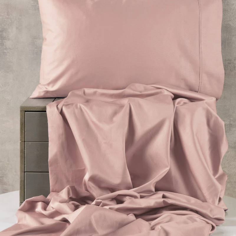 Σετ Σεντόνια Υπέρδιπλα 4 Τεμαχίων Kentia Yn 25 Pink 240x270