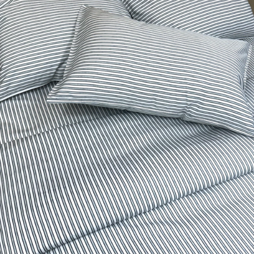 Σετ Σεντόνια Υπέρδιπλα 4 Τεμαχίων Kentia Yn 25 Stripes 240x270
