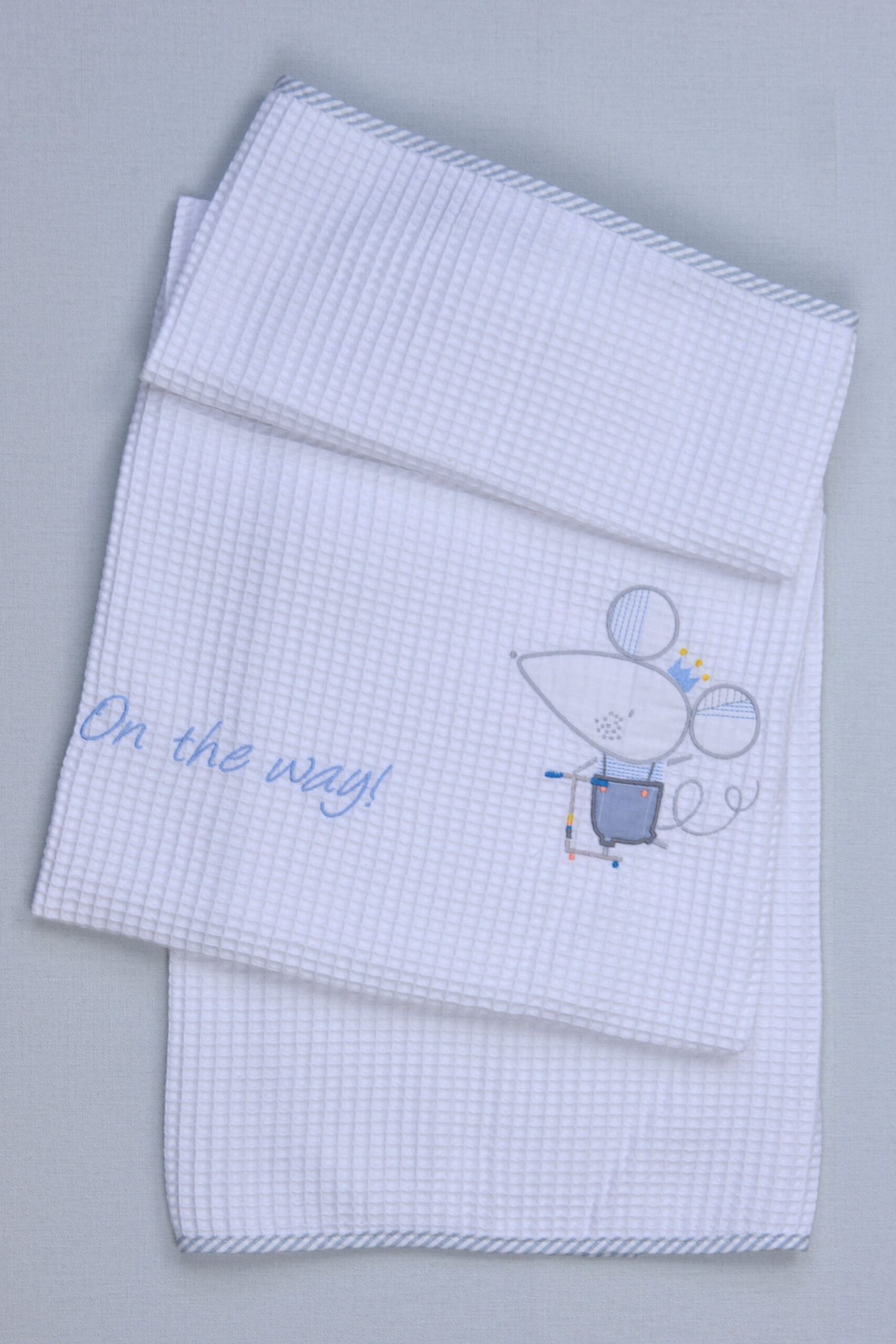 Baby Oliver des -351 Κουβέρτα Πικέ Αγκαλιάς-5210018104385