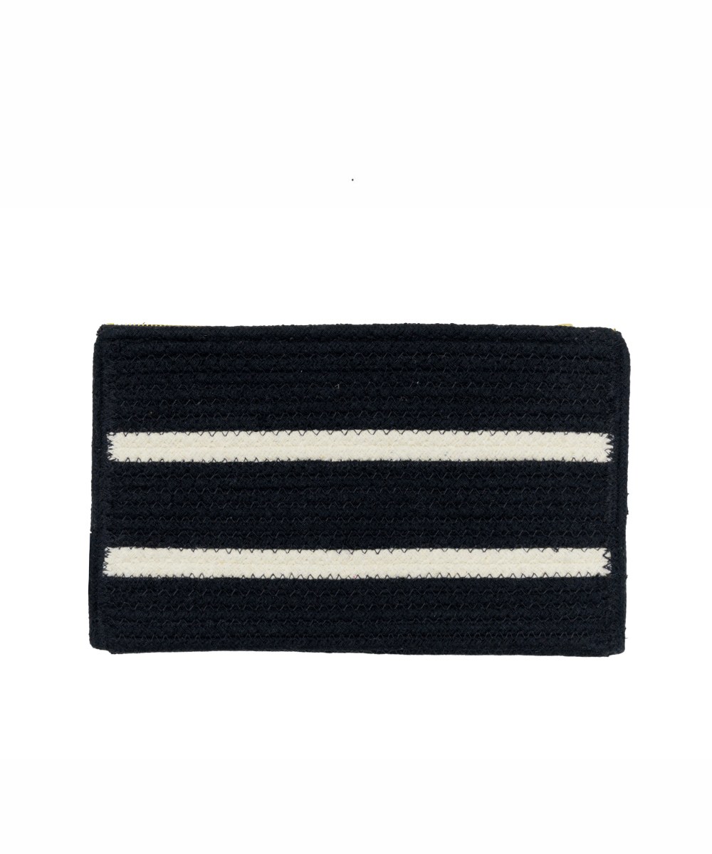 Νεσεσέρ Παραλίας Kentia Purse 265 Black-Ecru 30x18