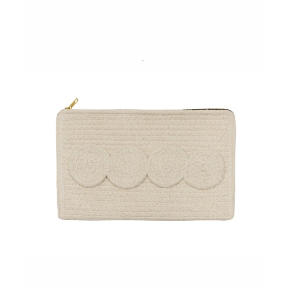 Νεσεσέρ Παραλίας Kentia Purse 263 Ecru 30x18