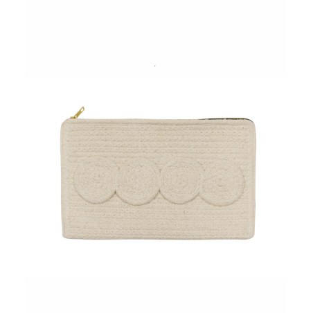 Νεσεσέρ Παραλίας Kentia Purse 263 Ecru 30x18