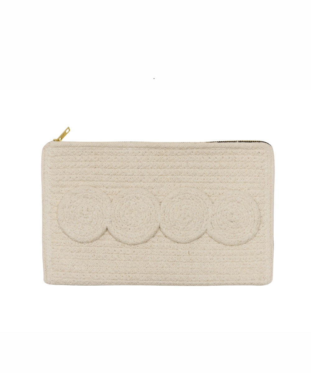 Νεσεσέρ Παραλίας Kentia Purse 263 Ecru 30x18