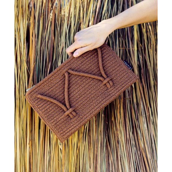 Νεσεσέρ Παραλίας Kentia Purse 262 Terracotta 30x18