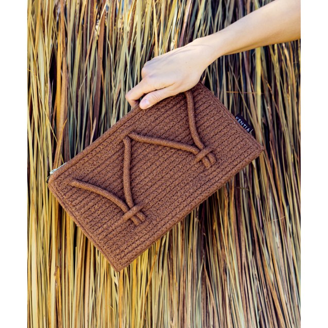 Νεσεσέρ Παραλίας Kentia Purse 262 Terracotta 30x18