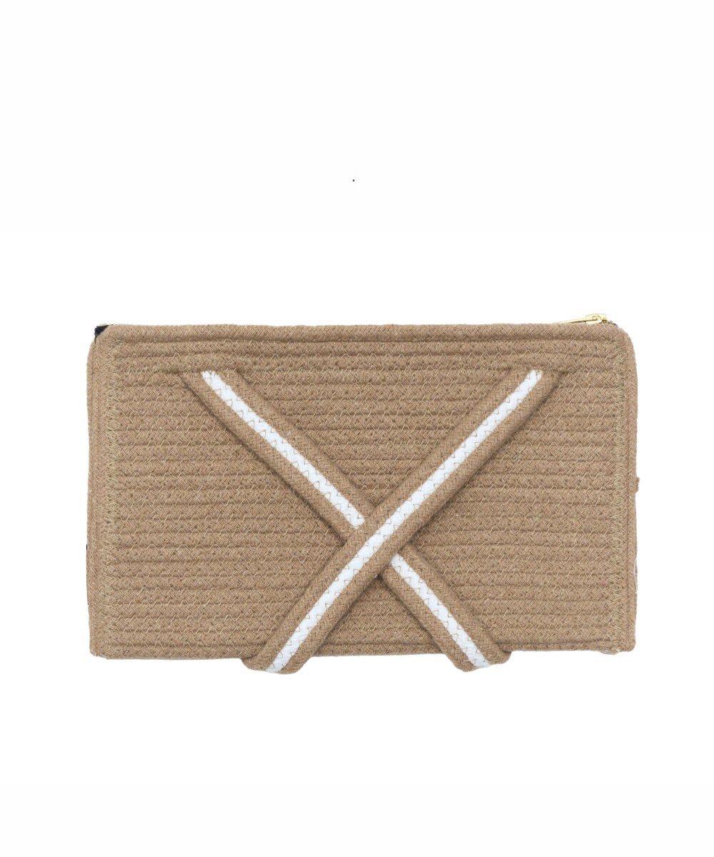 Νεσεσέρ Παραλίας Kentia Purse 261 Μπεζ 30x18