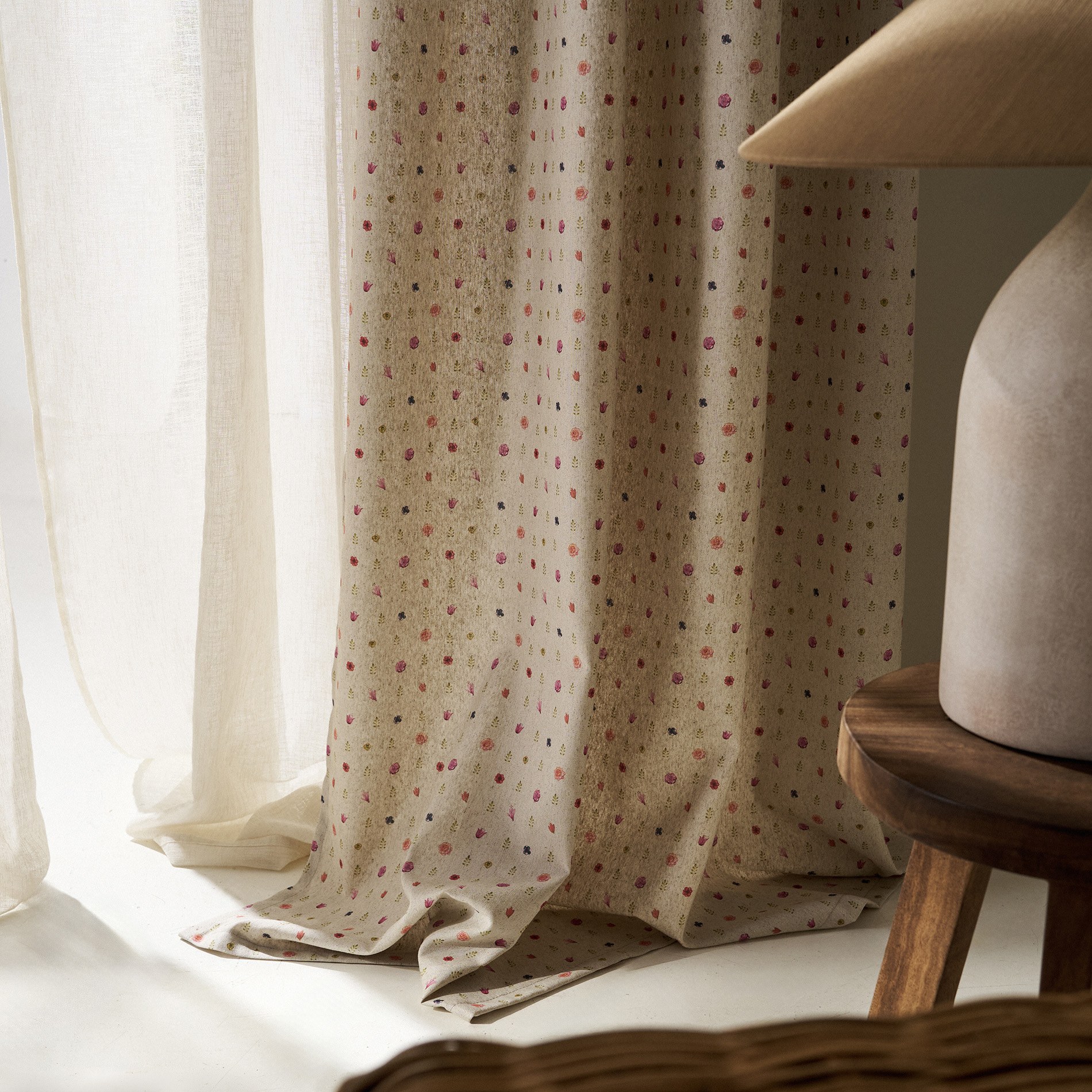 Κουρτίνα με σιρίτι Gofis Home Zaklin 20-04-120 130x270