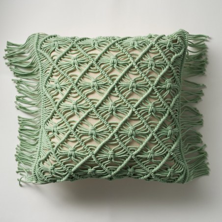 Μαξιλαροθήκη Διακόσμησης Gofis Home Natural Fog Green 10-05-196/18 43x43