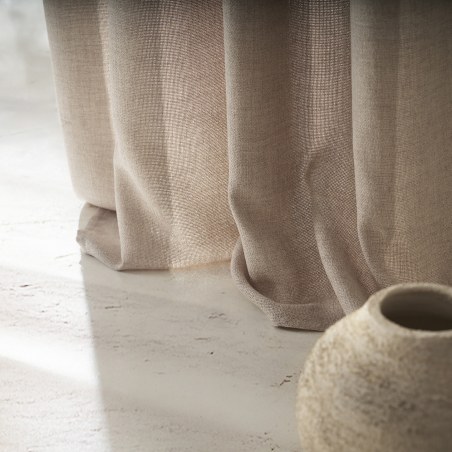 Κουρτίνα με σιρίτι Gofis Home Magna Beige 20-04-495-2/06 140x280