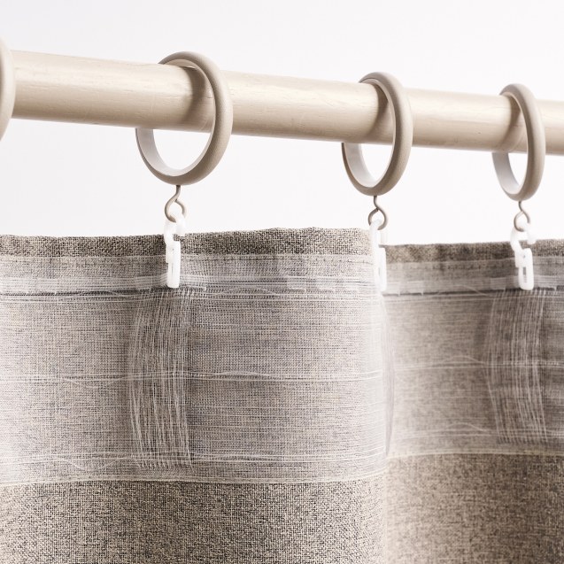 Κουρτίνα με σιρίτι Gofis Home Magna Beige...