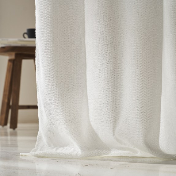 Κουρτίνα με σιρίτι Gofis Home Velmira Offwhite...