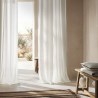 Κουρτίνα με σιρίτι Gofis Home Velmira Offwhite 20-04-509-4/05 280x290