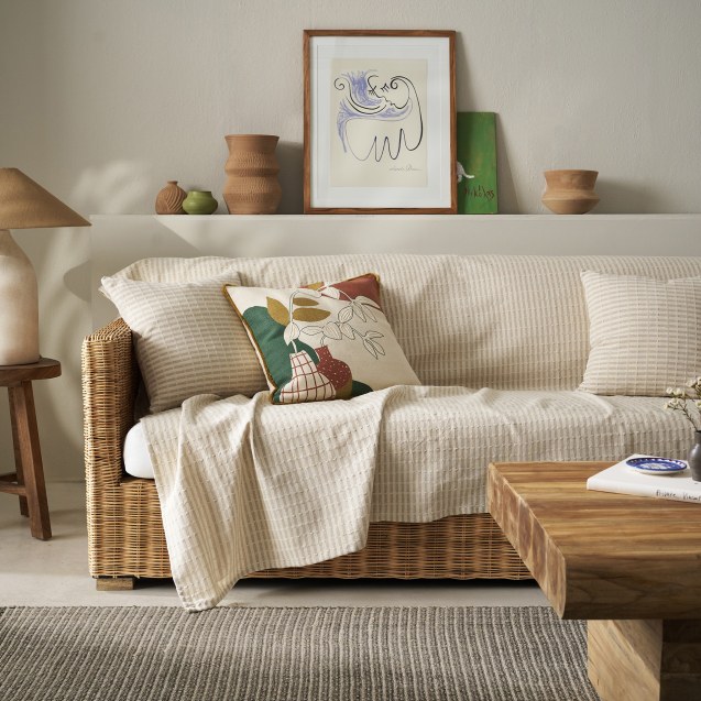 Ριχτάρι Διθέσιου Gofis Home Elysia Hemp Beige...
