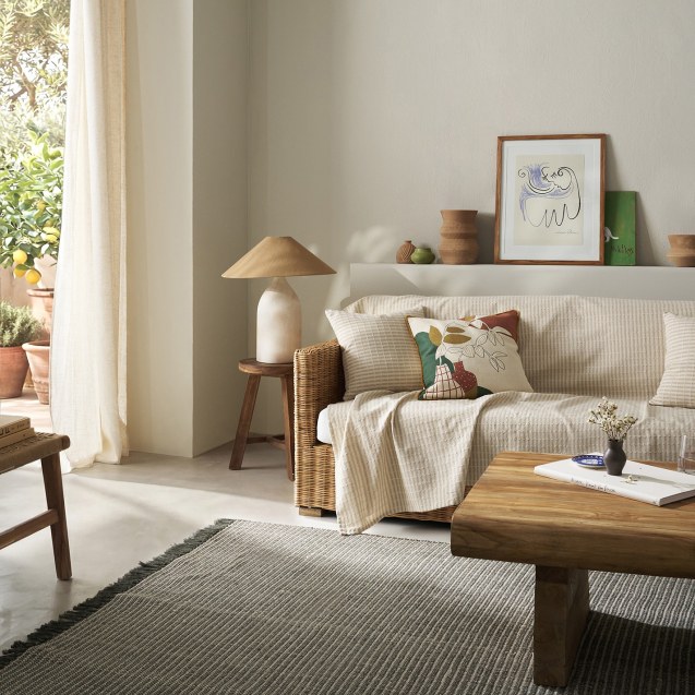 Ριχτάρι Διθέσιου Gofis Home Elysia Hemp Beige...