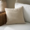Μαξιλαροθήκη Διακόσμησης Gofis Home Elysia Hemp Beige 20-05-531/06 43x43