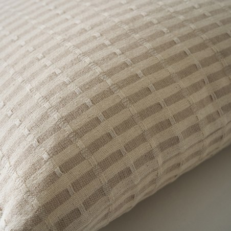 Μαξιλαροθήκη Διακόσμησης Gofis Home Elysia Hemp Beige 20-05-531/06 43x43