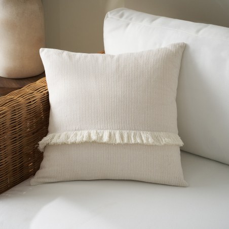 Μαξιλαροθήκη Διακόσμησης Gofis Home Odessa Off White 20-05-533/05 50x50