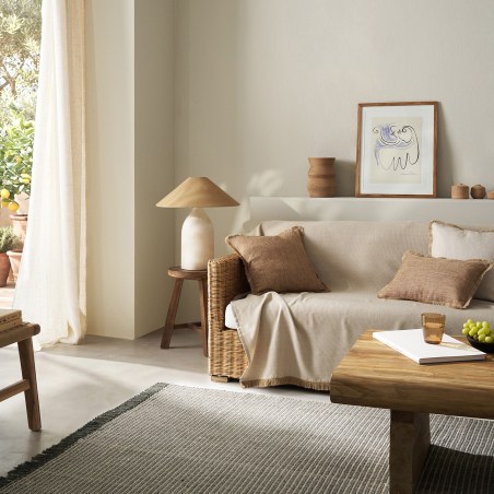 Ριχτάρι Τριθέσιου Gofis Home Odessa Hemp Beige 20-07-533-3/06 180x310