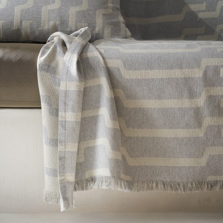 Ριχτάρι Πολυθρόνας Gofis Home Clover Grey 20-07-558-1/15 180x180