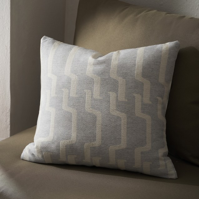Μαξιλαροθήκη Διακόσμησης Gofis Home Clover Grey...