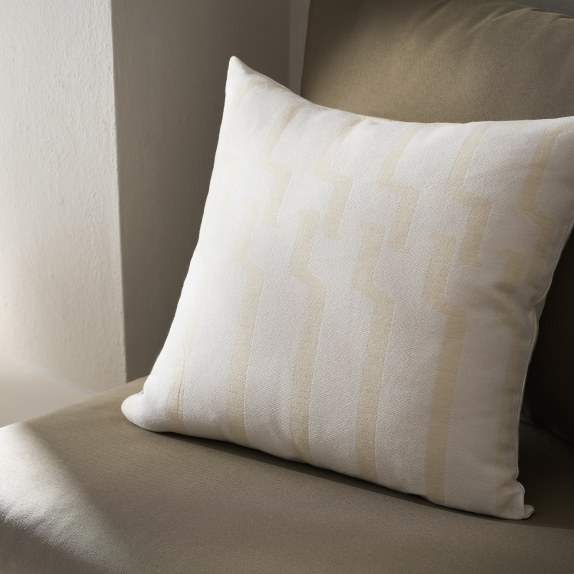 Μαξιλαροθήκη Διακόσμησης Gofis Home Clover Polar White...