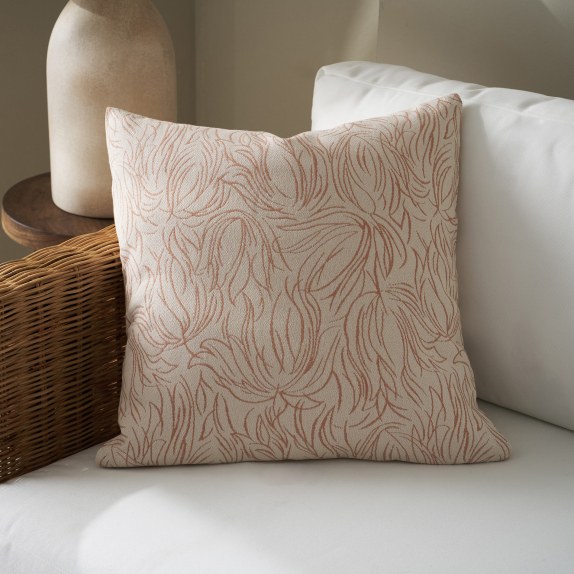 Μαξιλαροθήκη Διακόσμησης Gofis Home Delia Dusted Clay...