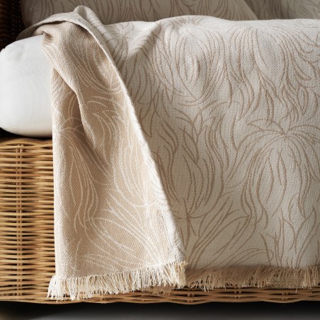 Ριχτάρι Τετραθέσιου Gofis Home Delia Natural Ecru 20-07-563-4/05 180x350