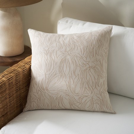 Μαξιλαροθήκη Διακόσμησης Gofis Home Delia Natural Ecru 20-05-563/05 50x50