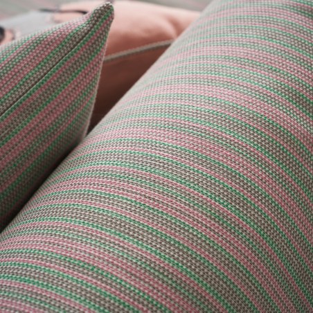 Ριχτάρι Πολυθρόνας Gofis Home Nymeria Pink Stripe 20-07-574-1/17 180x180