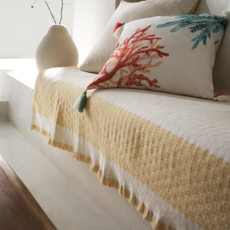 Ριχτάρι Τετραθέσιου Gofis Home Solenne Sun Yellow 20-07-591-4/04 180x350