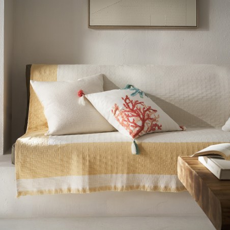 Ριχτάρι Τετραθέσιου Gofis Home Solenne Sun Yellow 20-07-591-4/04 180x350