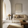Ριχτάρι Τετραθέσιου Gofis Home Solenne Almond Beige 20-07-591-4/06 180x350