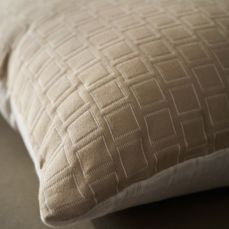 Μαξιλαροθήκη Διακόσμησης Gofis Home Solenne Almond Beige 20-05-591/06 50x50