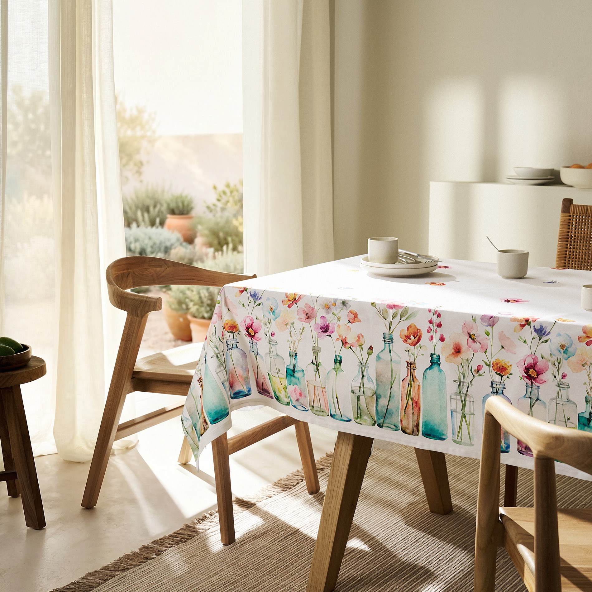 Τραπεζομάντηλο αλέκιαστο Gofis Home Geraldine 20-90-594 140x220