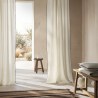 Κουρτίνα με σιρίτι Gofis Home Nedda Black 20-04-614/14 140x280