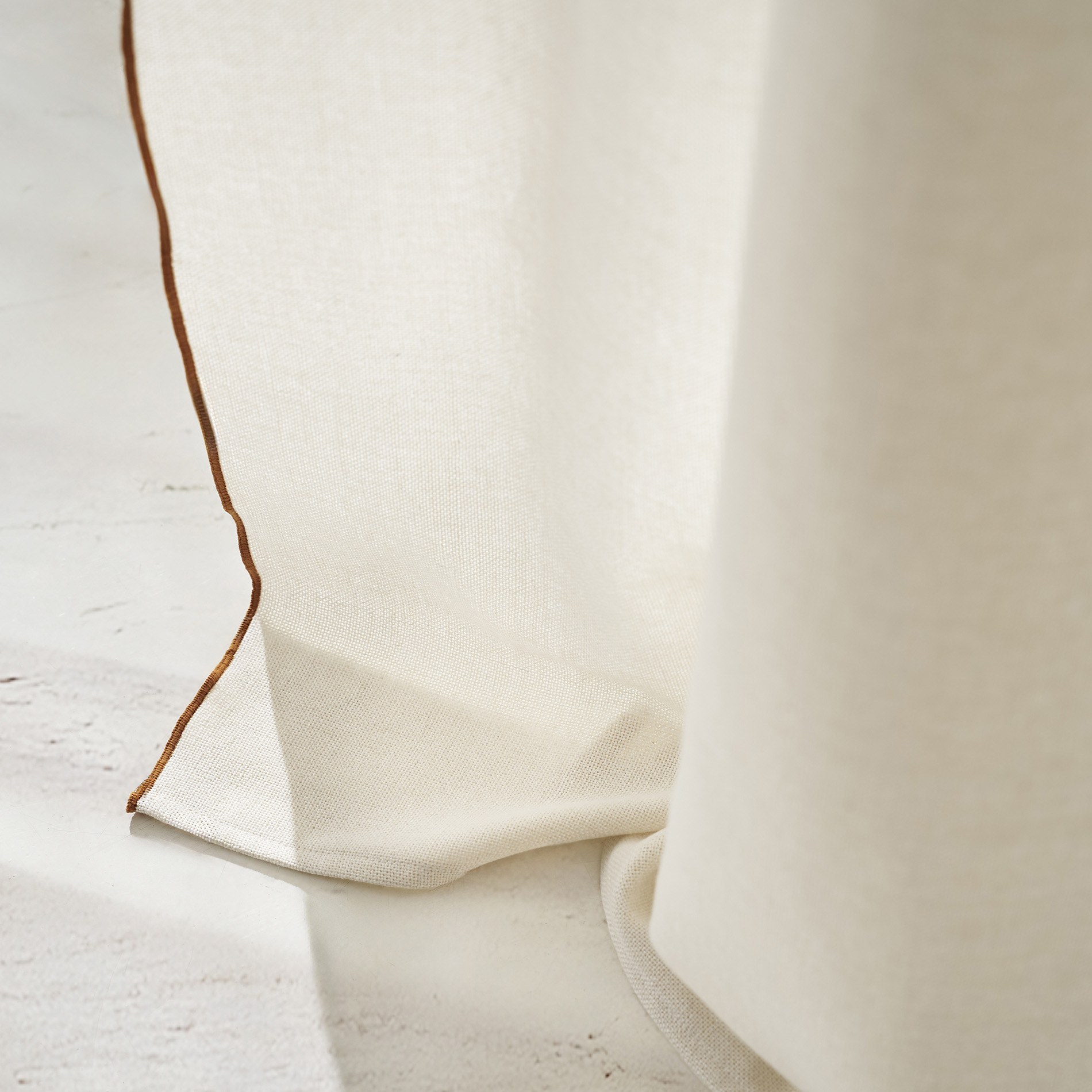 Κουρτίνα με σιρίτι Gofis Home Nedda Brown 20-04-614/13 