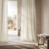 Κουρτίνα με σιρίτι Gofis Home Nedda Brown 20-04-614/13 140x280