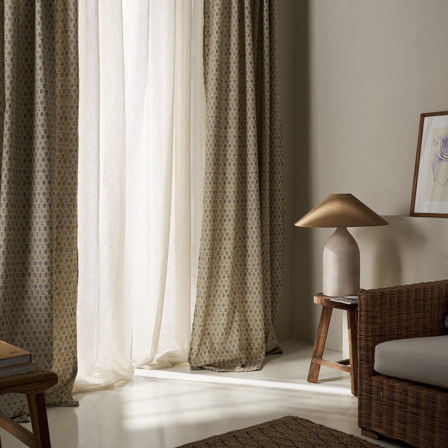 Κουρτίνα με σιρίτι Gofis Home Hailee 20-04-631 130x270