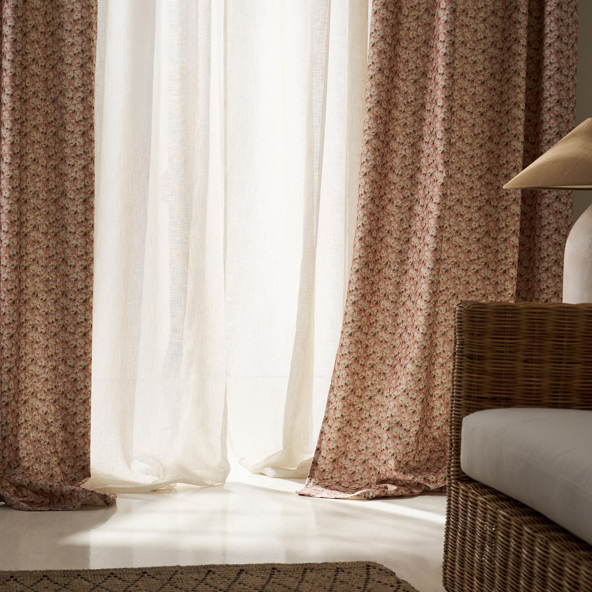 Κουρτίνα με σιρίτι Gofis Home Liora 20-04-633 130x270