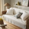 Ριχτάρι Πολυθρόνας Gofis Home Calyra Ivory 20-07-654-1/05 180x175